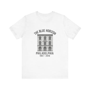 Retro The Blue Horizon Unisex Jersey Short Sleeve Tee